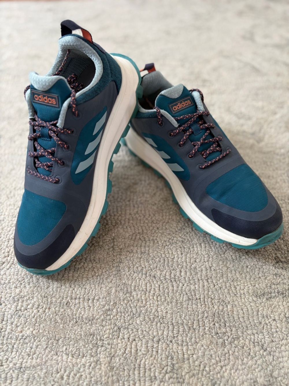 Adidas Response Trail X Trace Blue Women’s Running Shoes – Size 8